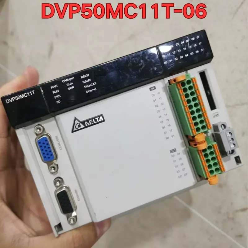 

Бывший в употреблении тест функций хоста ПЛК DVP50MC11T-06 нормально. Новейшая в листочках 2025 года.