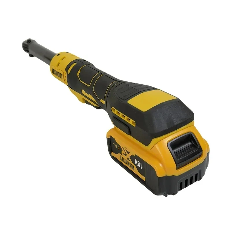 Electric Tool Ratchet Wrench 6-inch 3/8 Extension Head Disassembly Nut 220N. M Cordless Drive Tools for Dewalt Battery