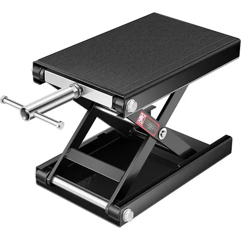 오토바이 리프트 테이블, 더트 바이크 스탠드, 호이스트 리프트 스탠드, 센터 잭, 조정 가능한 수리, 1100 Lbs