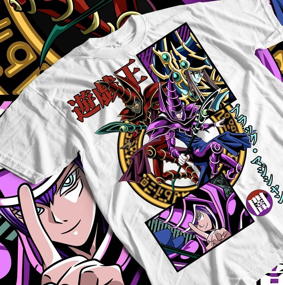 

Anime Manga Shirt Unisex Heavy Cotton Tee Japanese Anime Vintage Graphic Cotton Women Men's T-shirt Cotton Fashion Y2K Summer
