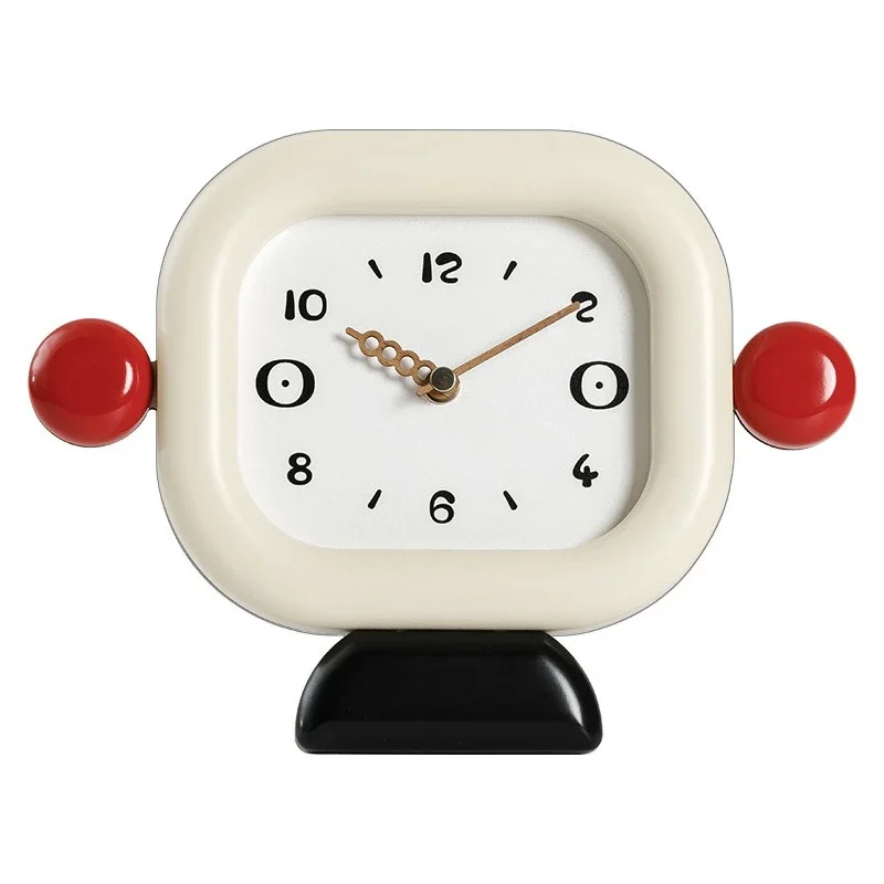 

Desktop cream wind clock entrance entrance decorative ornaments TV cabinet wine cabinet home accessories