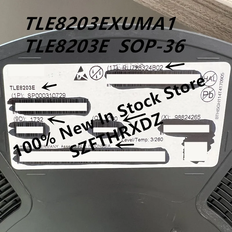 100% NEW ORIGINAL TLE8203EXUMA1 SOP-36 TLE8203E SOP36 Motor/motion/ignition controller and driver