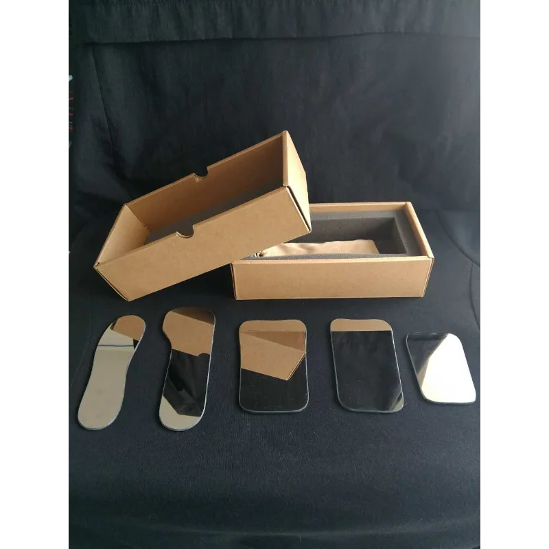 2025 5-piece Set Of Glass Reflectors Dental Reflectors Orthodontic Photography Double-Sided Glass Oral Reflectors