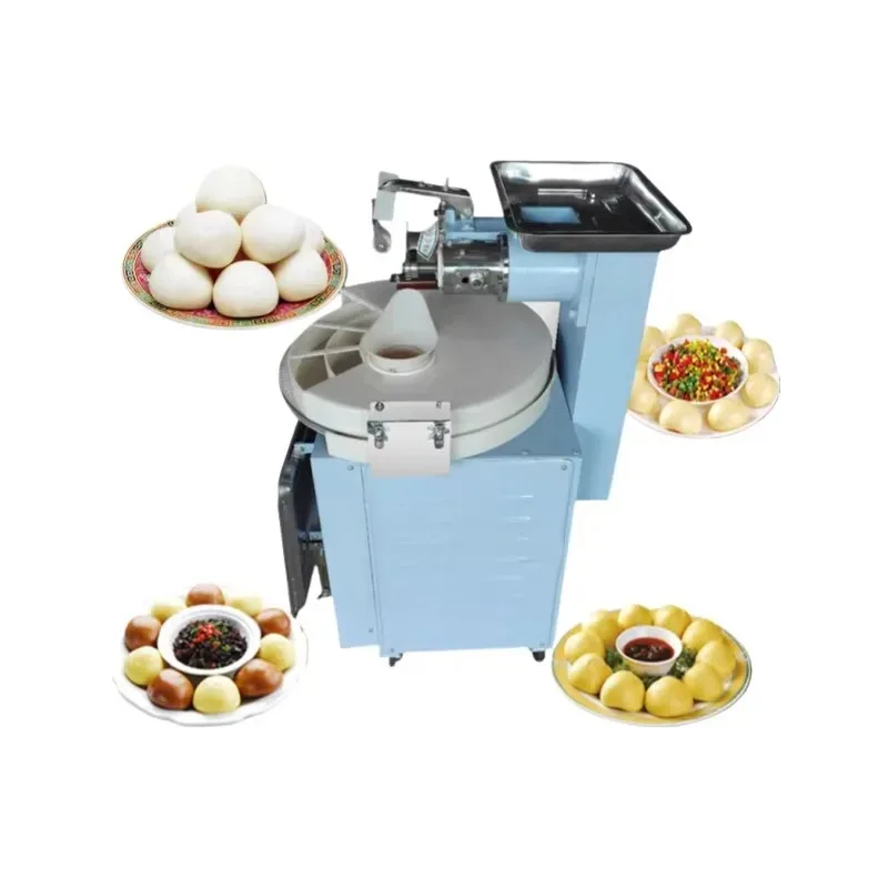 Philippines High Efficiency Dough Roller Cutter Ball Making Machine Automatic Pizza Bread Cookie Rounder Divider for Bakery
