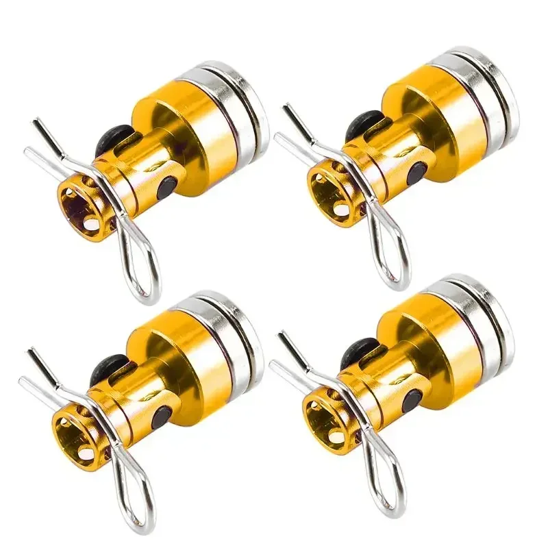 4 قطعة الشبح المغناطيسي غير مرئية الجسم آخر جبل الاتصال شل العمود + مقاطع ل 1/10 RC الانجراف سيارة Trxs HSP ساكورا Redcat