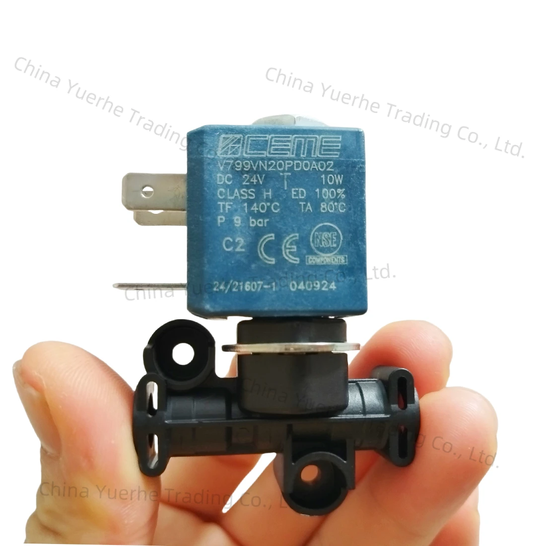 

Coffee Maker Accessories DC24V 10W CEME V799VN20PD0A02 Solenoid Valve For Philips Coffee Machine EP1221 2121 2124 2136 3146