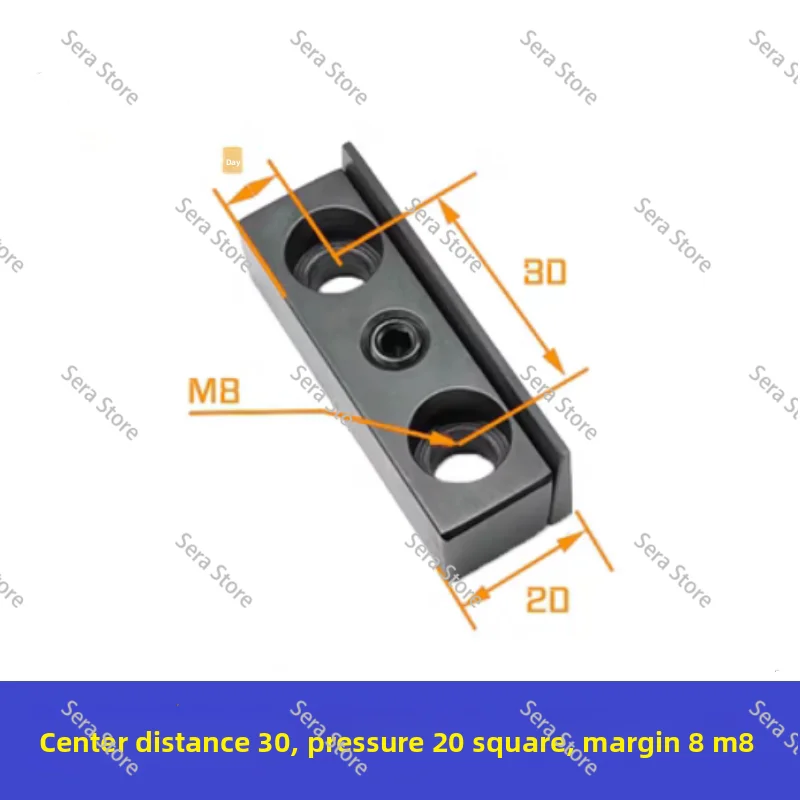 Slant Track Lathe Tool Gasket, Pressure Block, Tool Tower, Outer Circle, Tool Seat, Oblique Wedge