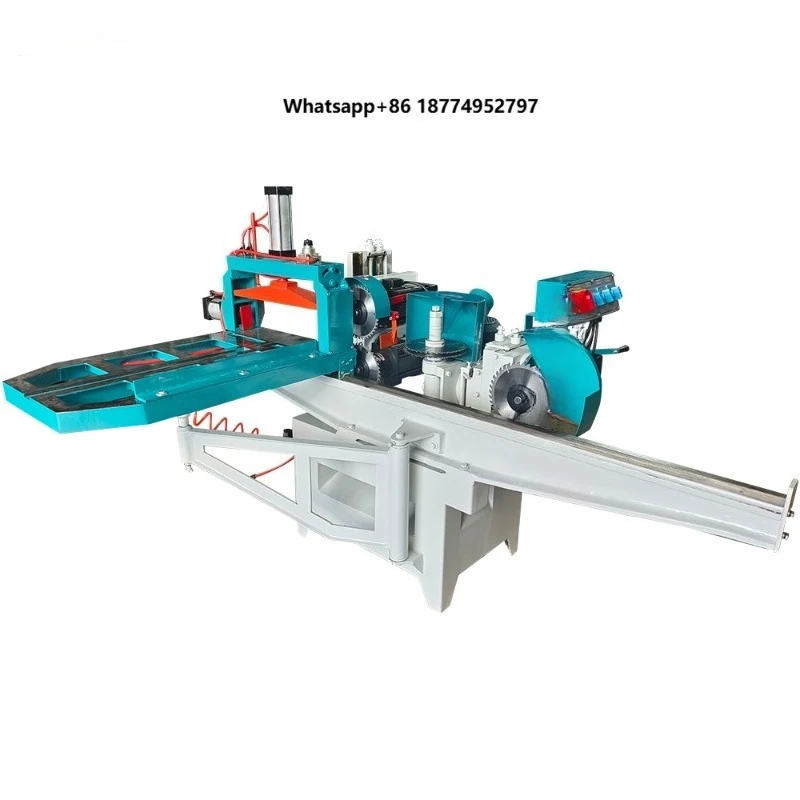 Woodworking Five-disk Tenoning Machinery Solid Wood Straight Square Tenon Processing Single-head Mortising Machine