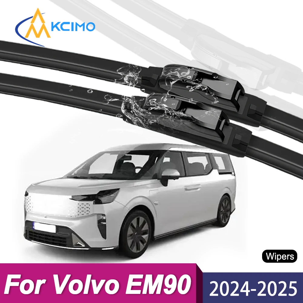 

OEM Style Front Windshield Wiper Blades For Volvo EM90 2024-2025 Perfect Fit Easy Install Auto Wiper Accessories