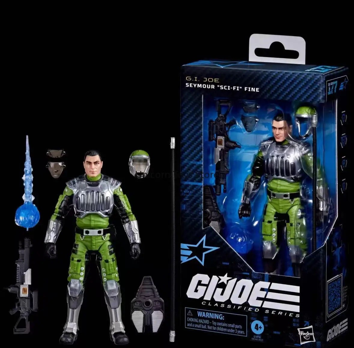 

In-Stock Hasbro G.I. Joe (Hong Kong Version) Classified Series Seymour "SCI-FI" Fine 6-Inch Action Figure