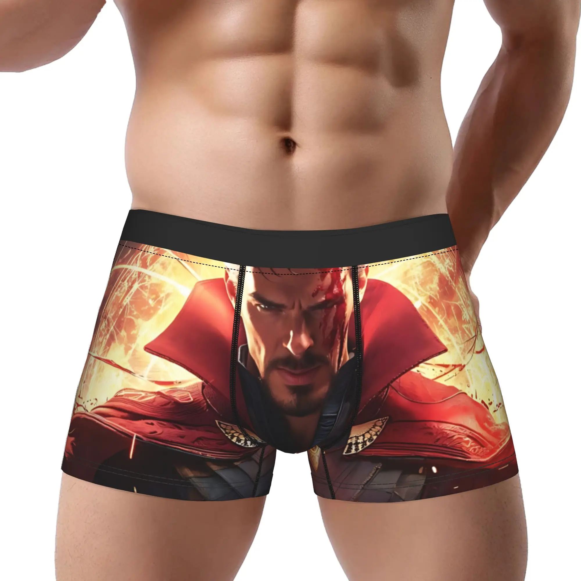 

adults 18 plus boxers doctor strange Underpants Breathbale Panties Male Underwear Comfortable Shorts Boxer Briefs
