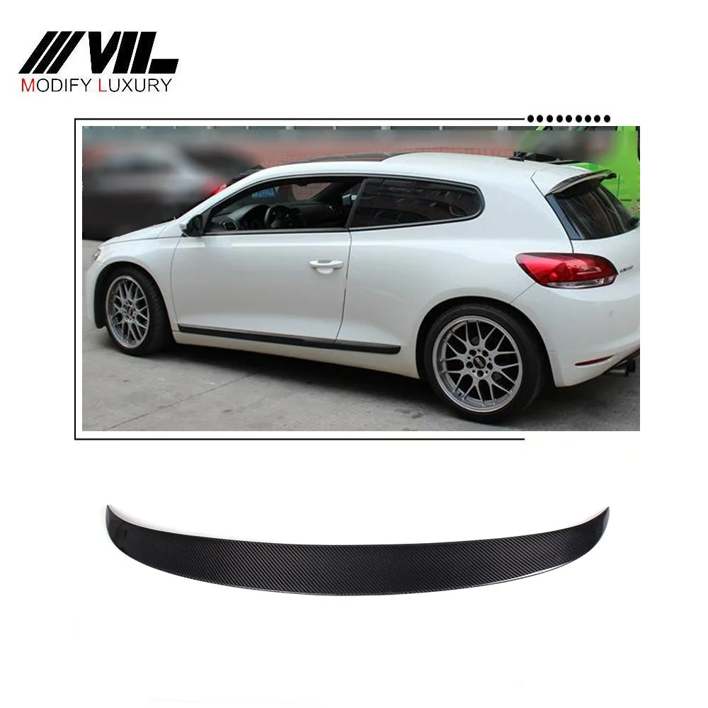 

Suitable for The carbon fiber trunk guide lip of the VW SCIROCCO rear spoiler