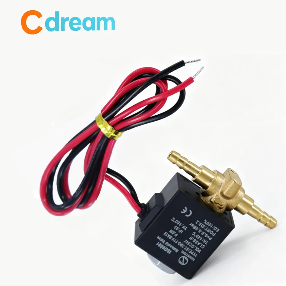 DC24V Solenoidklep Tandartsstoel Accessoires Watertoevoer Spoelklep Spuugbak Mondstuk Waterregelklep Voor Tandartsunit