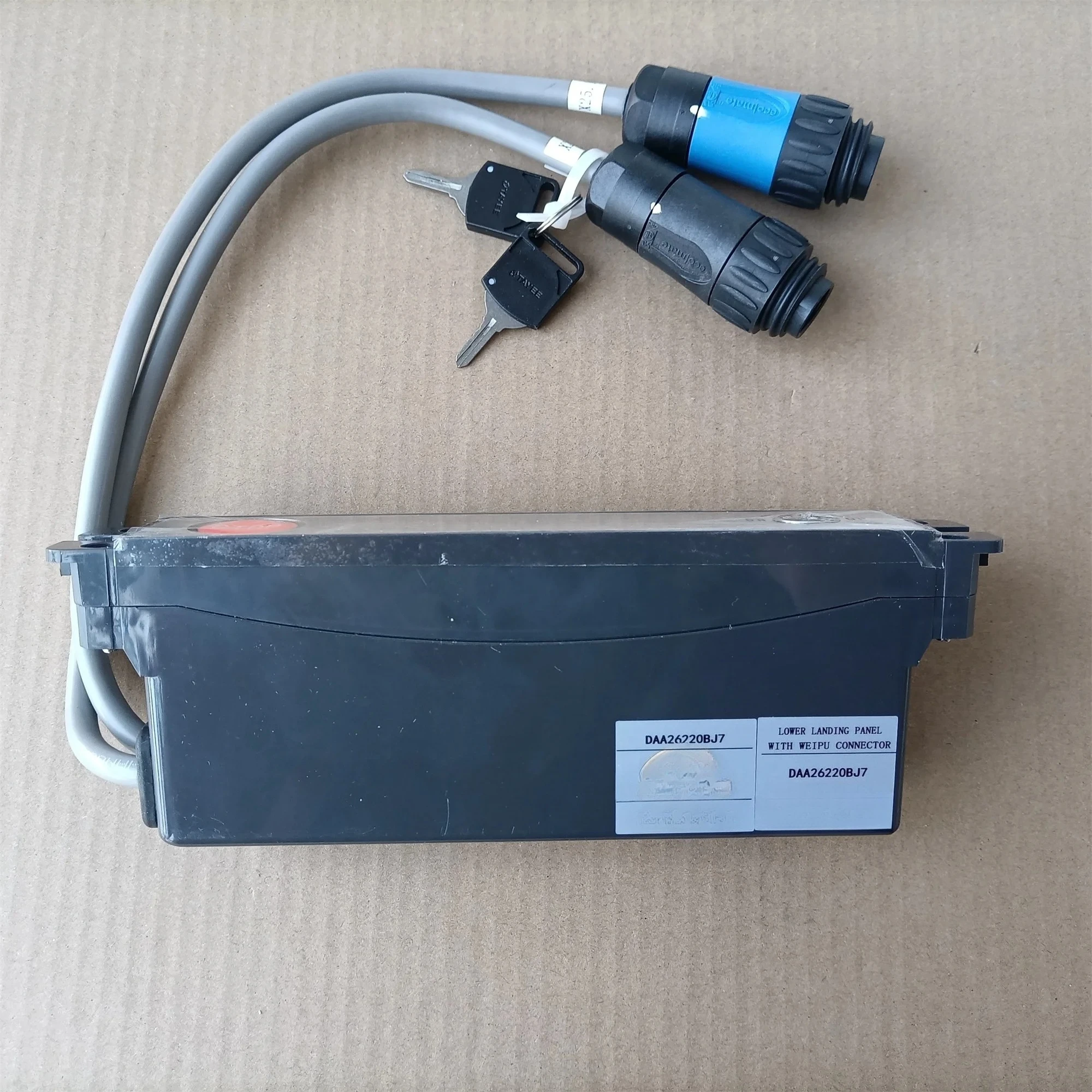 DAA26220BJ7 Escalator Parts Control Switch Power Lock Emergency Key Switch Box