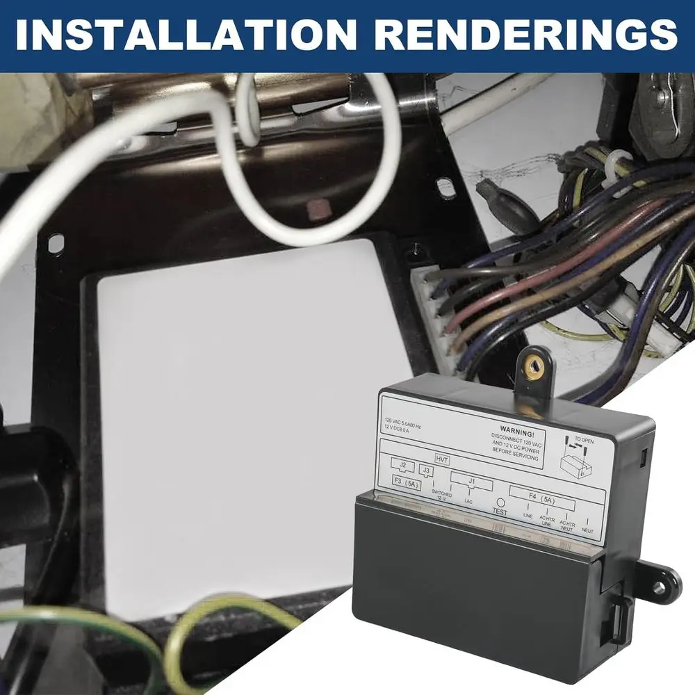 استبدال لوحة دائرة إمداد الطاقة للثلاجة # 3851331011 #6