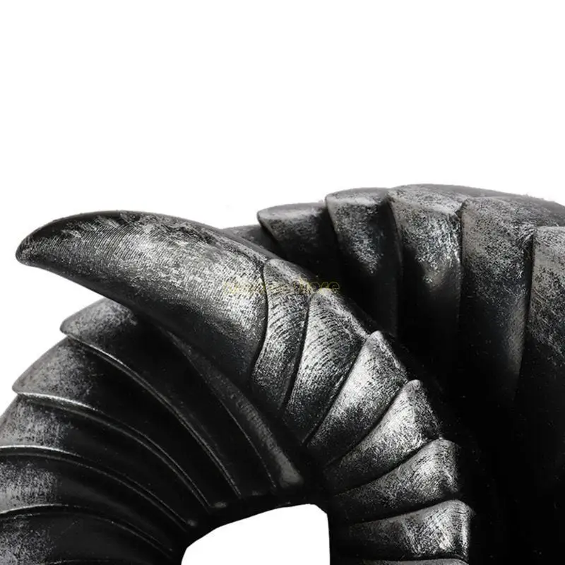 31BF Halloween Mask Masquerade Mask Ox Horn Mask Cosplay Mask Costume Women Men