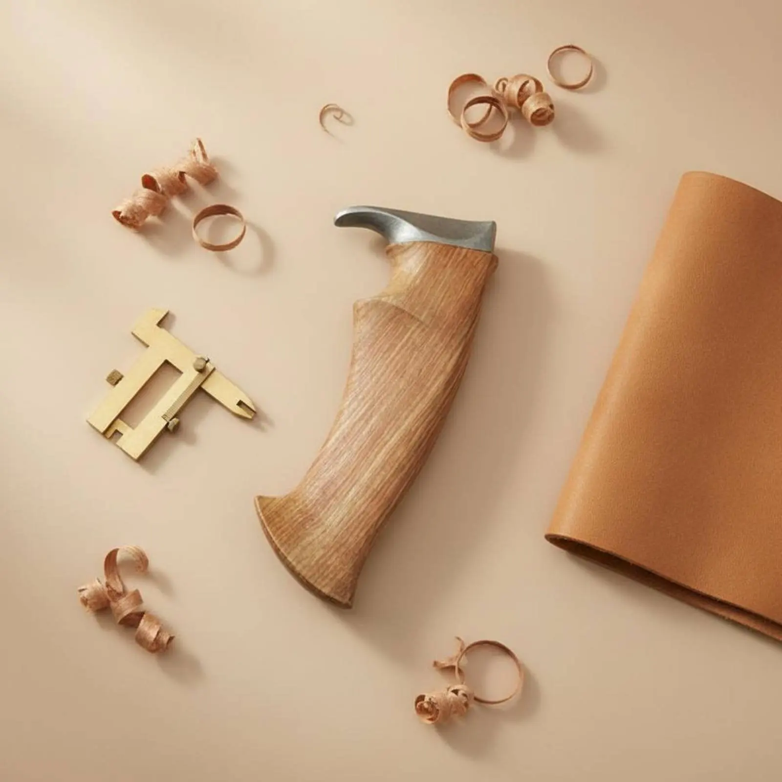 DIY Handle Yellow Rosewood DIY Handle Wood Craft Supply Good Gifts CNC Machined for Hobbyists view 2