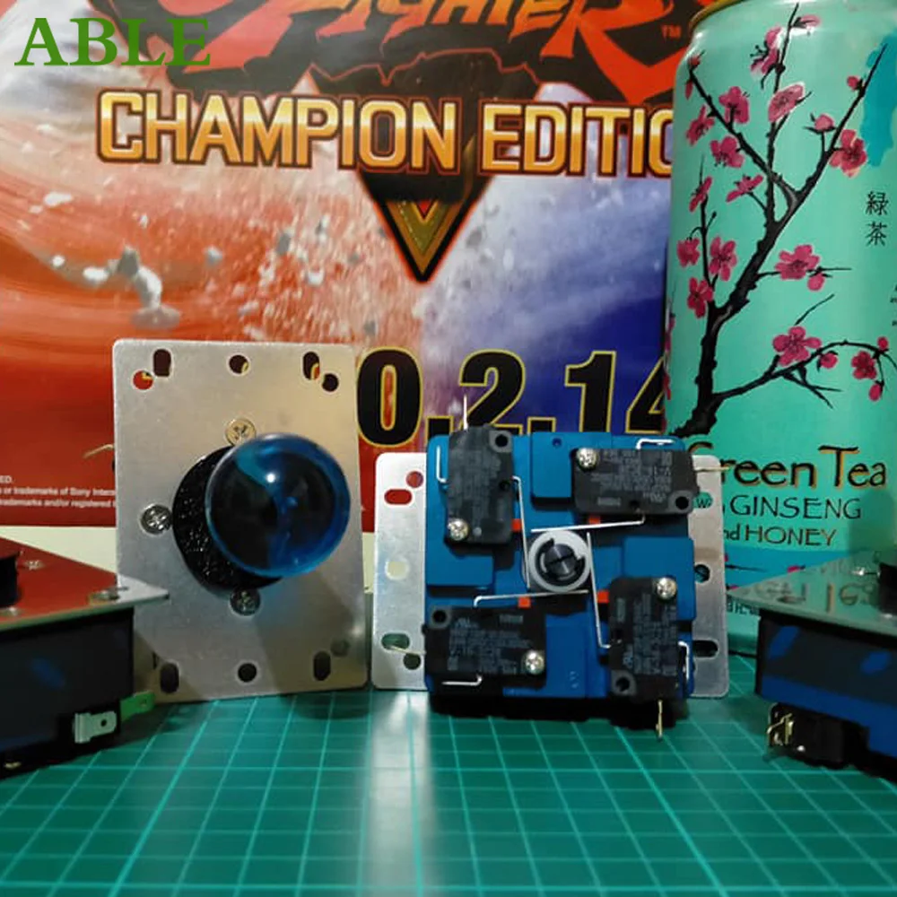 SANJUKS-V6 Arcade Joystick King of Fighters Street Fighter Tekken Fighting Game Aluminum Alloy Customized Edition