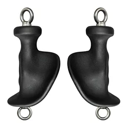 Ergonomic Tricep Rope Pulldown Attachments Tricep Workout Cable Attachments Pull Up Bars LAT Pull Down Bar for Cable Machine