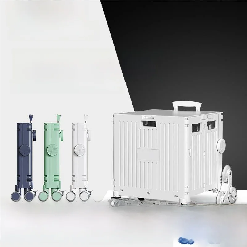 portable-folding-op-cart-lightweight-cact-cam-ceries-vehicle-sturdy-stainl-steel-trolley-with-pull-rod