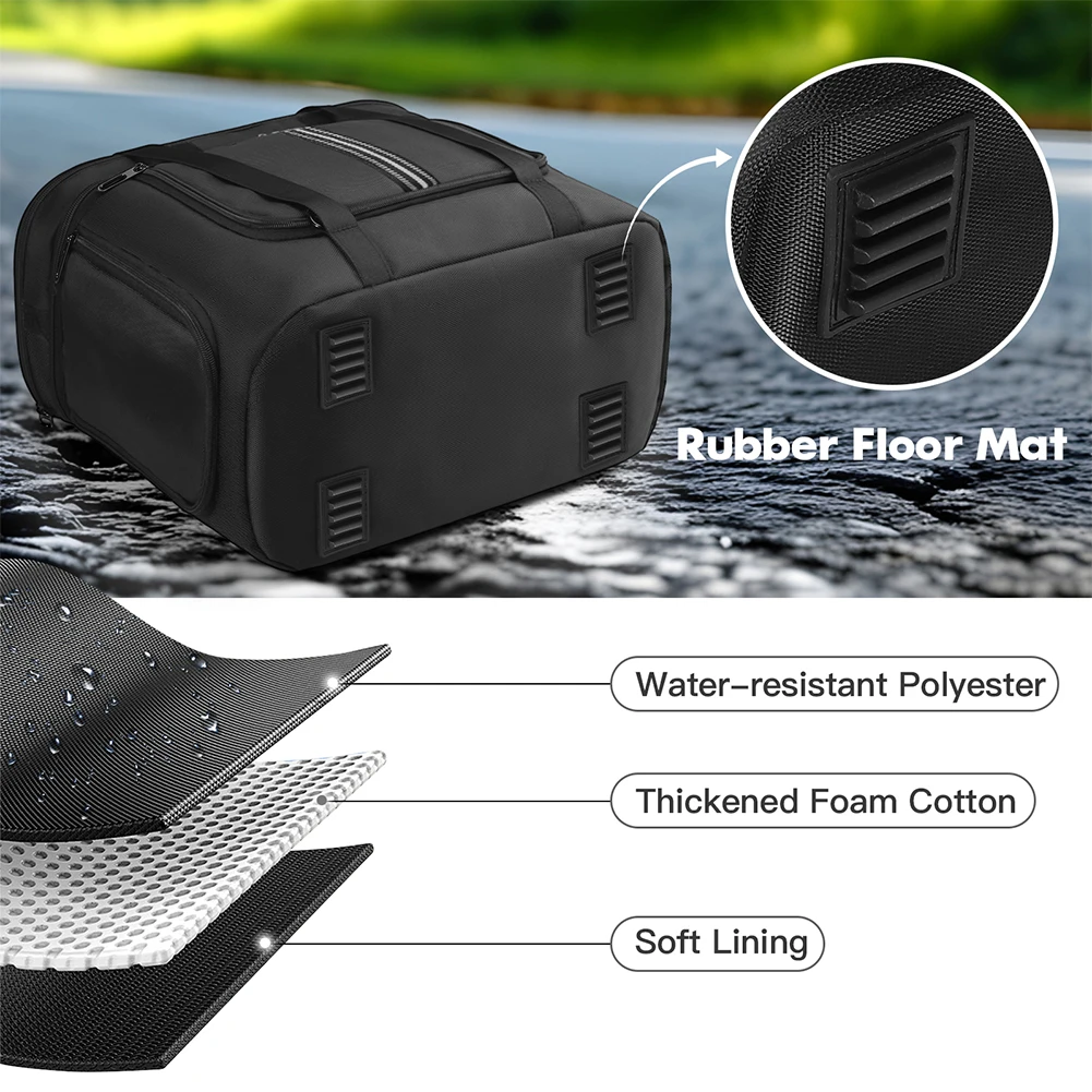 Power Station สําหรับ Anker SOLIX C1000 แบบพกพา Power Station กระเป๋าถือกันน้ํา Anti-DROP กระเป๋าพร้อมสายคล้องและที่จับ