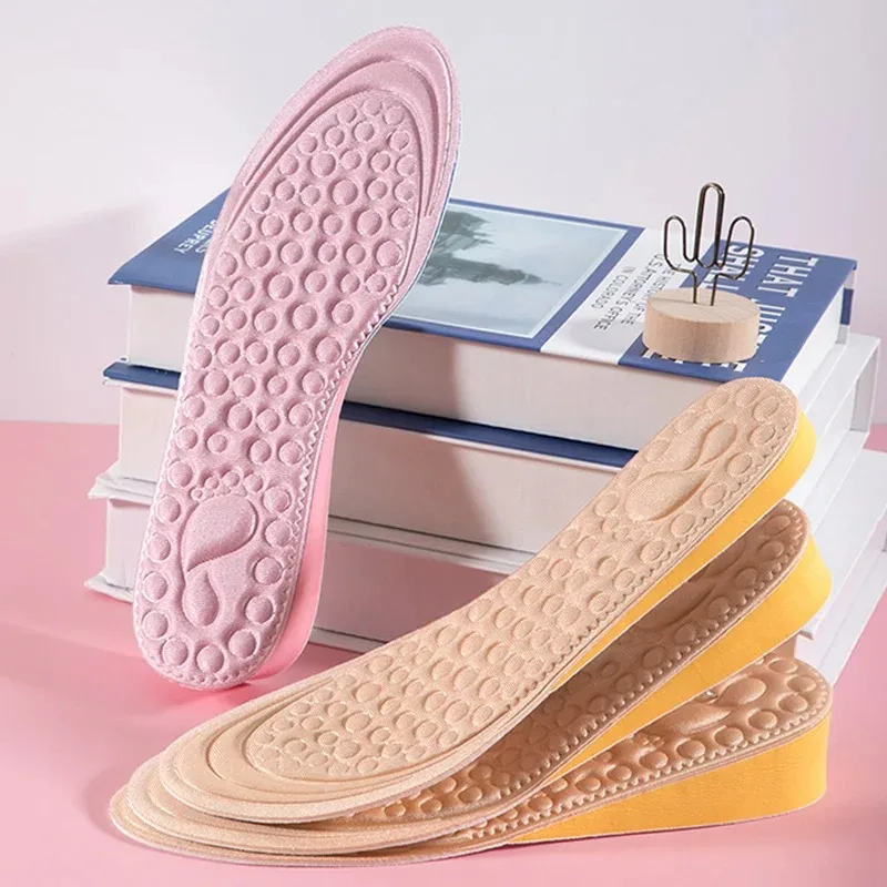 1Pair Height Increased Insoles for Women Shoes Inner Sole Sh