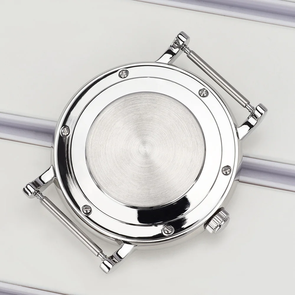 40-mm-Uhrengehäuse in hoher Qualität mit gewölbtem Saphirglas für ETA 2824 PT5000 Automatikwerk, DIY-Zubehörteil für 2824-Gehäuse – Detail 20