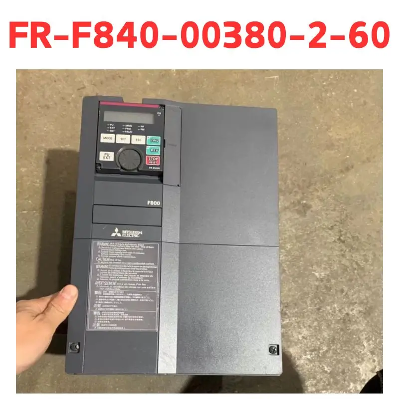 

second-hand inverter FR-F840-00380-2-60, function well Tested well and shipped quickly