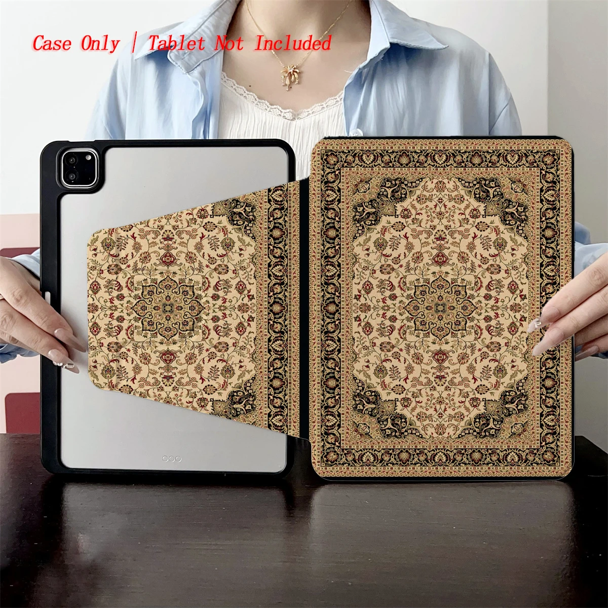 

Чехол для iPad в деревенском стиле, земляной коричневый, ассорти-дизайн, для 11-дюймового поколения/A10 10,9, анти-желтый чехол с автоматическим режимом сна/пробуждения