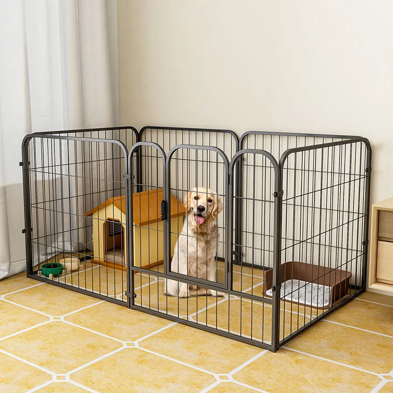 

Special dog kennel for small and medium-sized dogs in dog cages, Teddy Corgi isolation doors, guardrails, fences, and fences