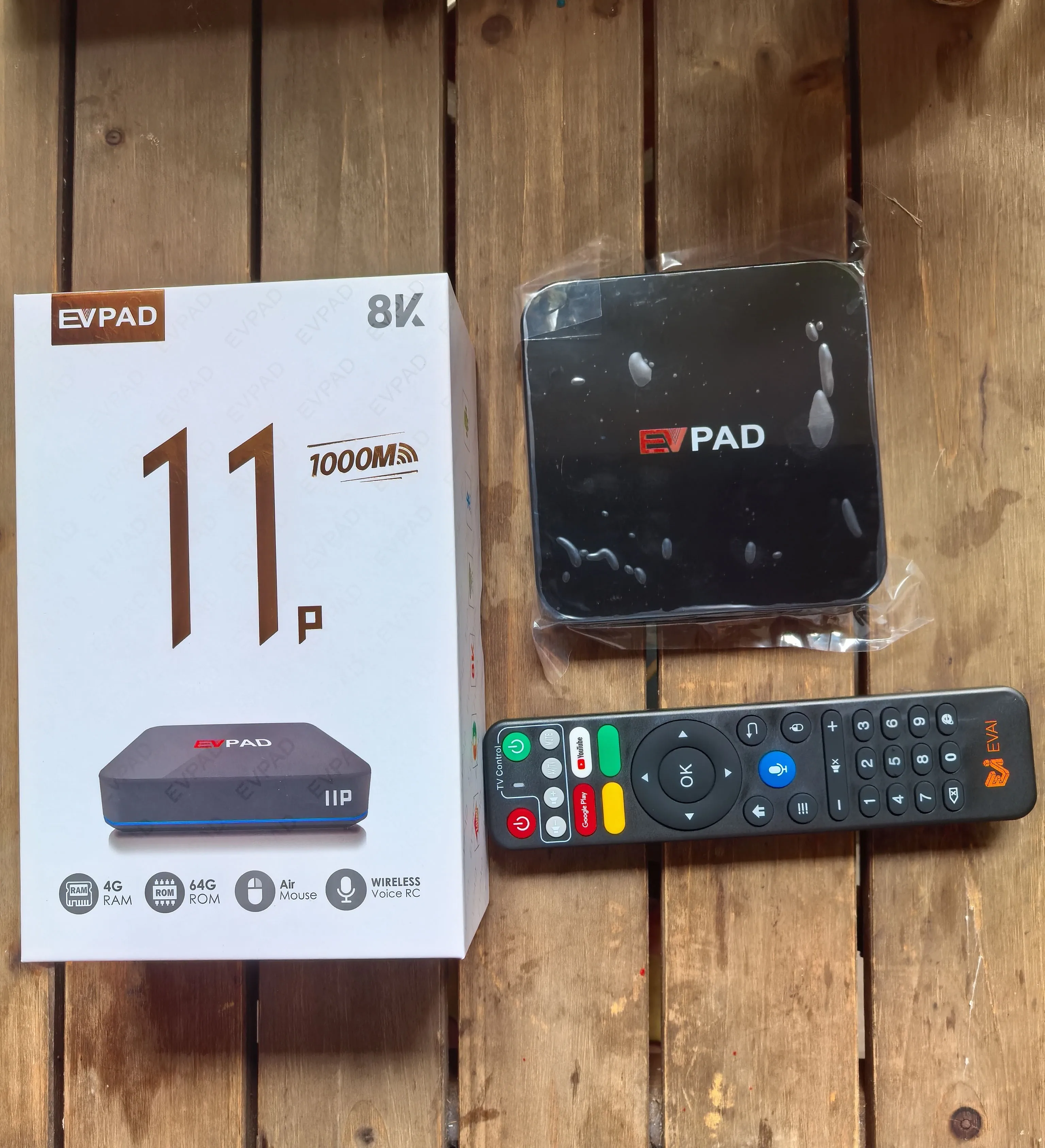 [حقيقي] Evpad 11P 2025 كندا صندوق التلفزيون أندرويد TV Box 4GB64GB أفضل فك التشفير الساخن في كوريا اليابان الولايات المتحدة الأمريكية سنغافورة المملكة المتحدة أستراليا التايلاندية
