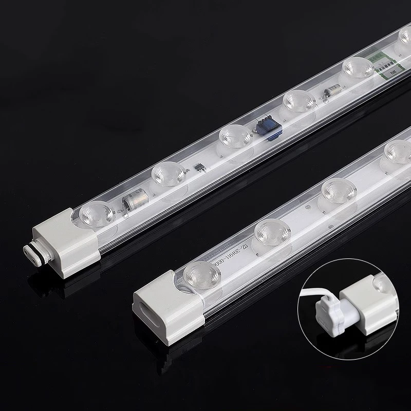 Led Waterproof Hard Light Bar Rainproof Lightbox Advertising Board Backlight Led Light Strip Outdoor Garden Eaves Lighting 220V