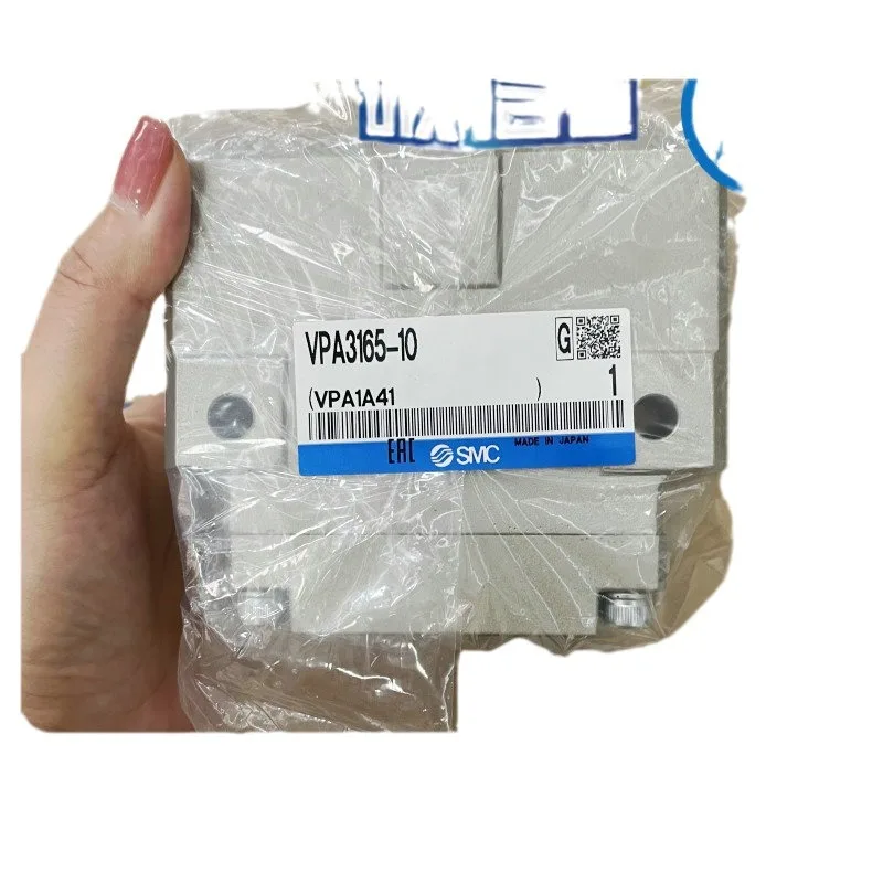 2025 SMC صمام الملف اللولبي الذي يتم التحكم فيه بالهواء VPA3165-10 VPA3185-12 العلامة التجارية الجديدة الأصلية، متوفر في المخزون