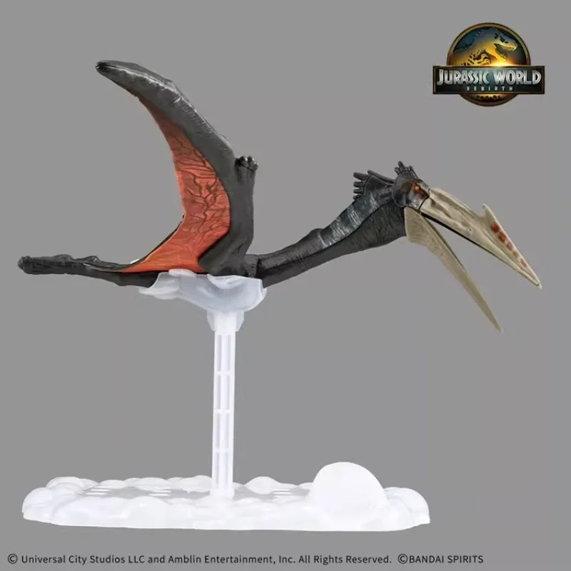 Bandai Original véritable PLANNOSAURUS JURASSIC WORLD Quetzalcoatlus Action figurines d'anime jouets enfants cadeau assemblage modèle ornements
