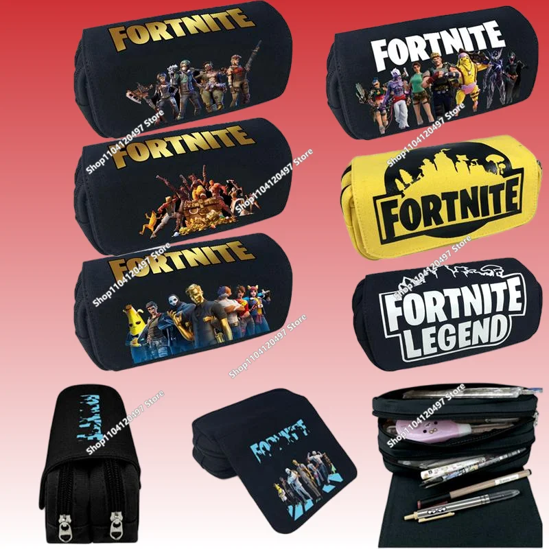 Студенческий пенал Fortnite, большая вместительная ночная крепость