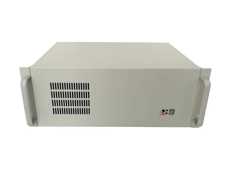 Короткое шасси 4U, глубина 30 см, промышленное промышленное оборудование управления, сервер хранения с ЧПУ, алюминиевое панельное шасси