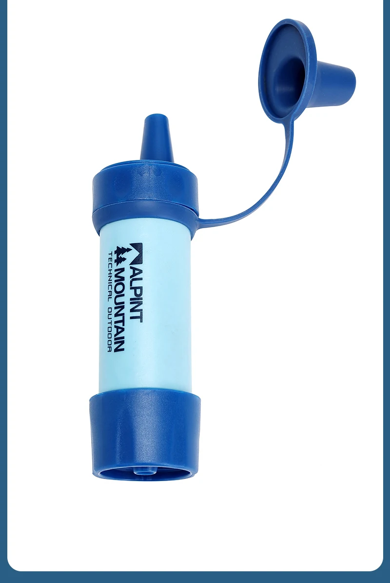Persönlicher Wasserfilter für Wandern, Camping, Reisen und Notfallvorsorge Überlebens-Wasserfiltrationsstrohhalme Leichtgewichtig Tragbar – Detail 27