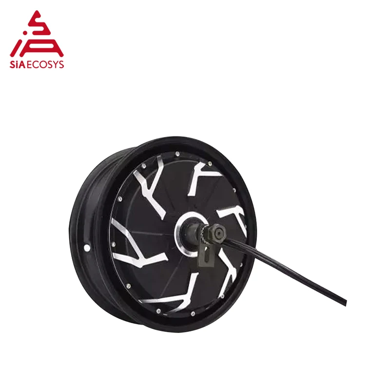 Электродвигатель QS Motor 12 дюймов 5000 Вт V4 72 В 100 км/ч BLDC для электросамоката