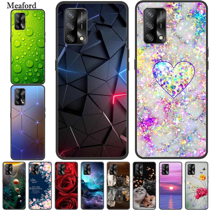 

Case For Oppo Reno6 Lite Luxury TPU Soft Silicon Back Cover For Oppo Reno 6 Lite Funda Protector Shockproof CPH2365 Bumper Coque