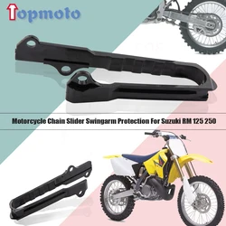 Motorcycle Swing Arm Rubber Chain Slider Guide For Suzuki RM 125 250 RM125 RM250 RM-Z250 RM-Z450 Swingarm Protect Guard Cover