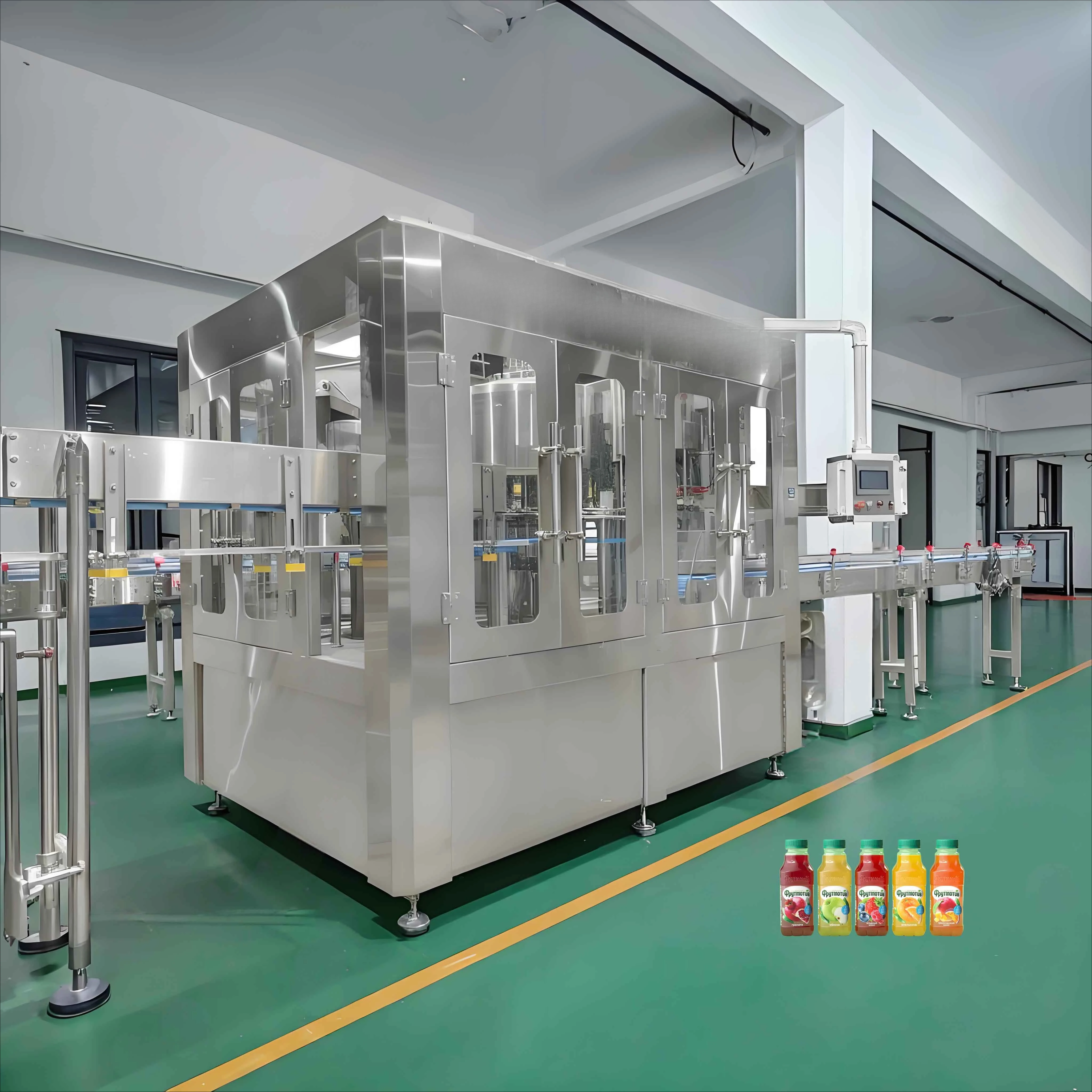 FOODLINE Custom Capacity Fruit Juice Production Equipment Vacuum Degassing Multi Stage Residue Separation Unit