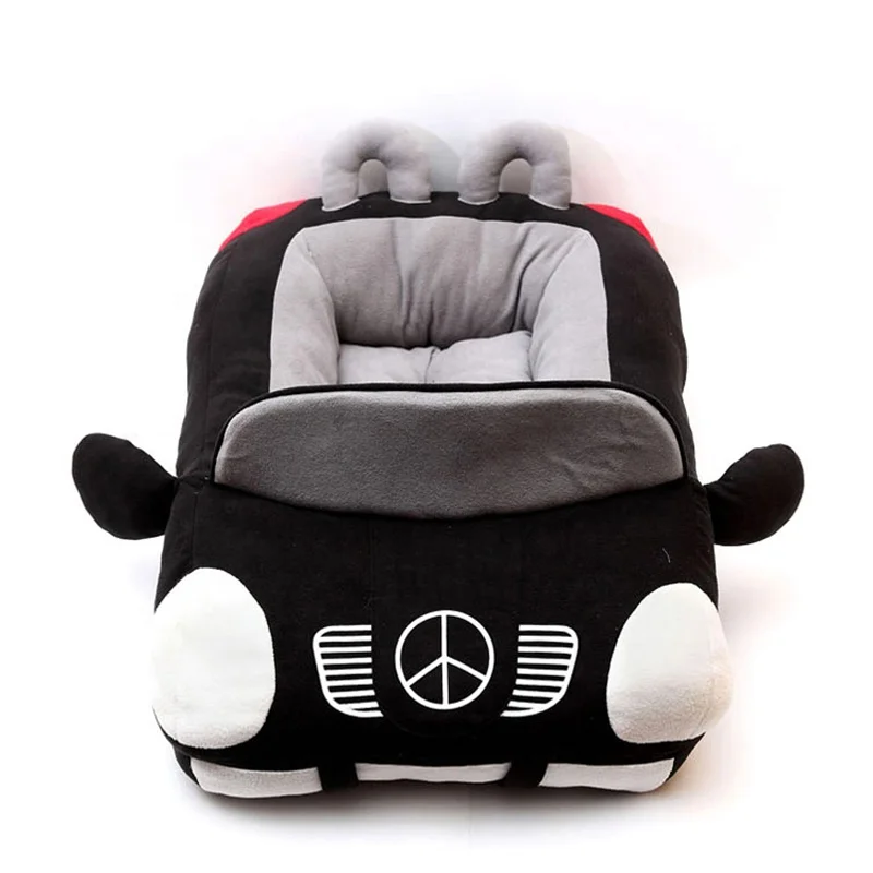 Wholesale soft warm durable car shaped pet bed dog car bed sports car dog kennel pet cat bed