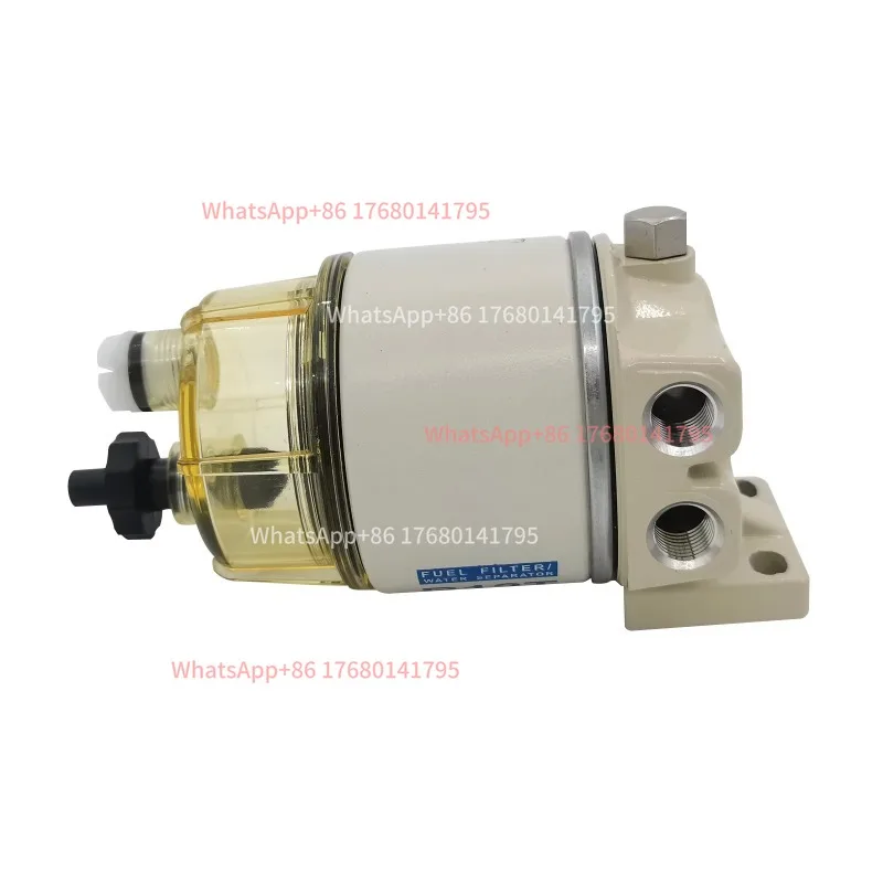 R12T Marine Fuel Water Separator Diesel Filter With Rotary Housing Boat Engine Replacement Parts