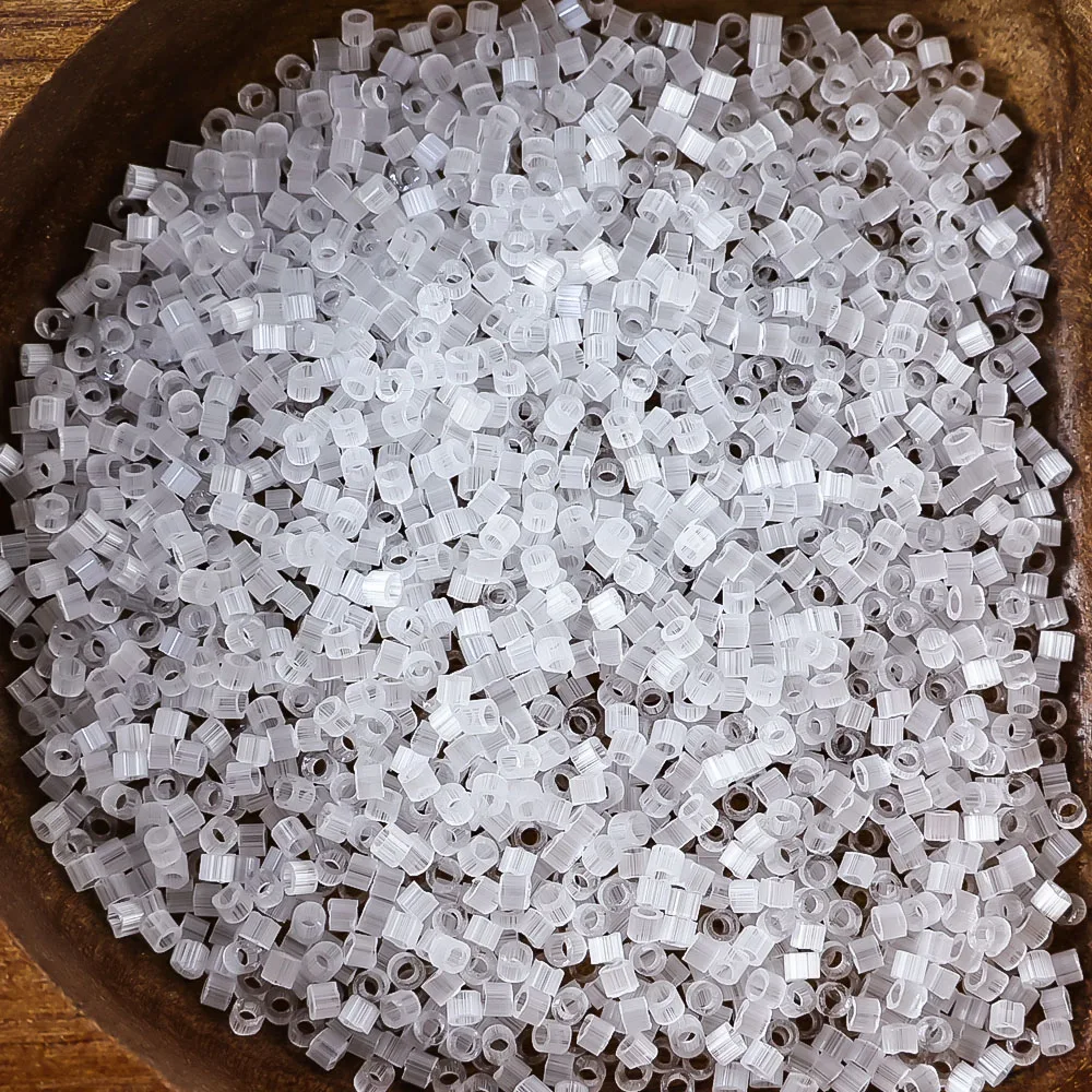 Aus Japan importierte Miyuki Delica Seidenfarbene Rocailles, Glasperlen, für die Schmuckherstellung, geeignet für verschiedene DIY-Bastelarbeiten. – Detail 6