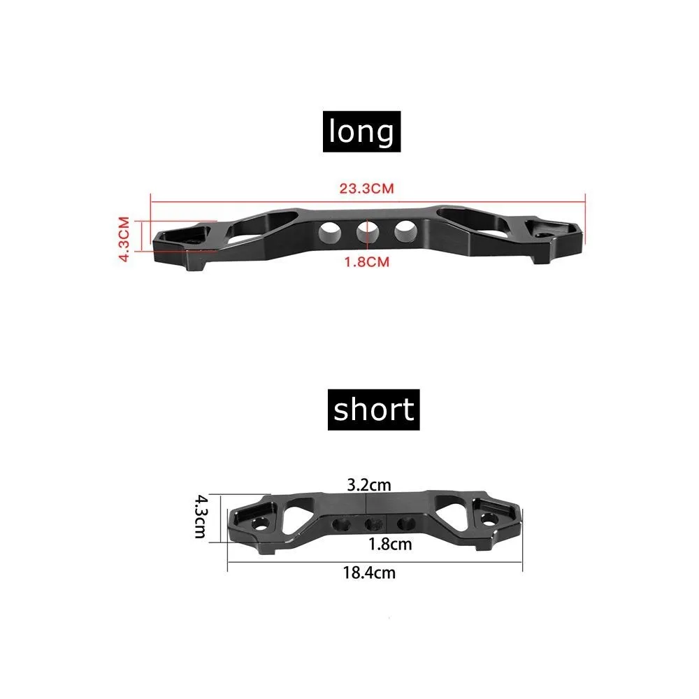 New JDM Style Car Racing Battery Tie Down Aluminum Battery Fasten Bracket Holder 14cm 19CM for Honda Civic Gold Black BT-1007-G