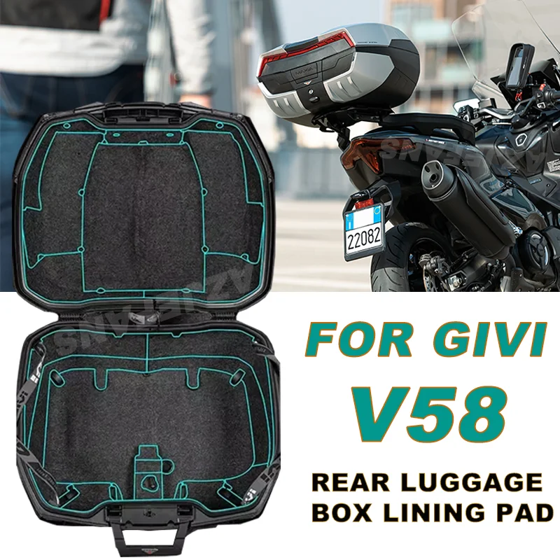 

For GIVI V58 V 58 Motorcycle Top Case Protector Storage Box Mat Accessories
