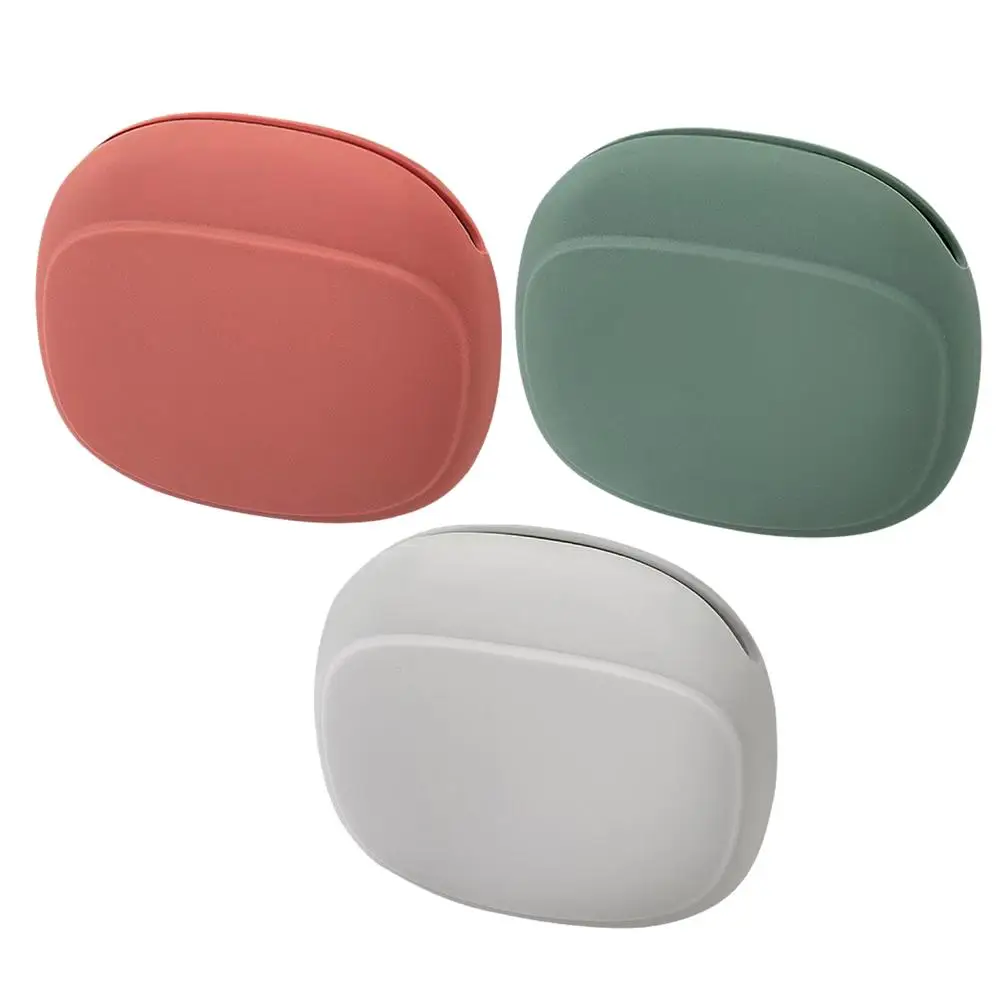 Silicone Storage Bag for Data Cable & Wired Earphone Headphone Organizer Portable Storage Carrying Case Soft Mini Key Box