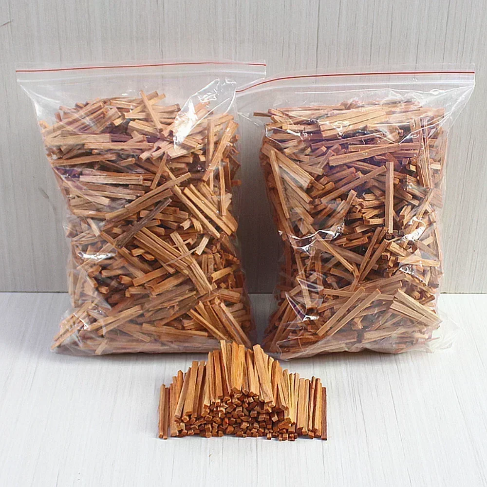 

10/50g Natural Sandalwood Sticks Incense Natural Hand Split Wood Strips Purifying Healing Meditation Stress Relief Aromatherapy