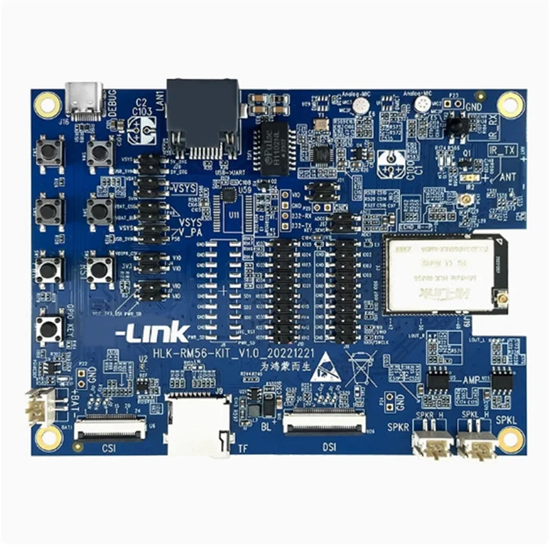 

Harmony AIOT Development Board +4Inch LCD Screen+Antenna Kit RM56 2.4G/5.8G Wifi+BLE BES2600W Iot Core Board-ABIU