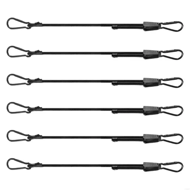 CONCELADOS 3XUF CONCHES ELÁSTICOS CON CONCHOS ESTRINCIPOS Multipropósito para bungee para carga y equipo